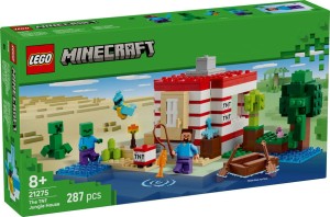 LEGO® MINECRAFT 21275 Dom TNT w dżungli