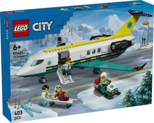 LEGO® CITY 60465 Samolot pogotowia ratunkowego
