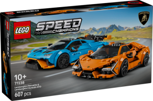 LEGO® SPEED CHAMPIONS 77238 Lamborghini Revuelto i Huracán STO