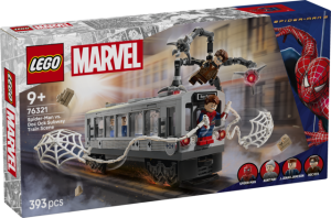 LEGO® SUPER HEROES 76321 Spider-Man kontra Doc Ock — scena w metrze