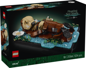 LEGO® IDEAS 21366 Pływające wydry