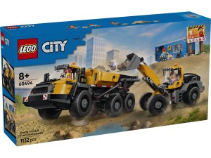 LEGO® City 60494 Wywrotka i Ładowarka Czołowa
