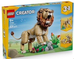 LEGO® Creator 3w1 31386 Dzikie Zwierzęta: Dumny Lew