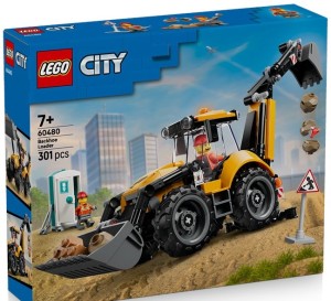 LEGO® CITY 60480 Żółta Koparko-Ładowarka