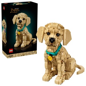 LEGO® ICONS 11384 Szczeniak golden retriever