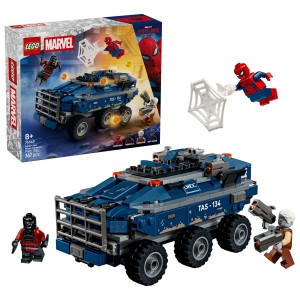 LEGO® SUPER HEROES 76349 Pościg Spider-Mana za więźniarką