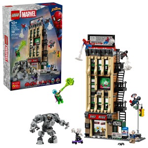LEGO® SUPER HEROES 76342 Spider-Man kontra Mysterio: Daily Bugle